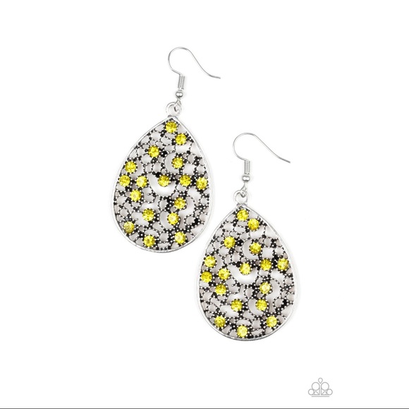 paparazzi Jewelry - W H I M S I C A L • Earrings | Yellow